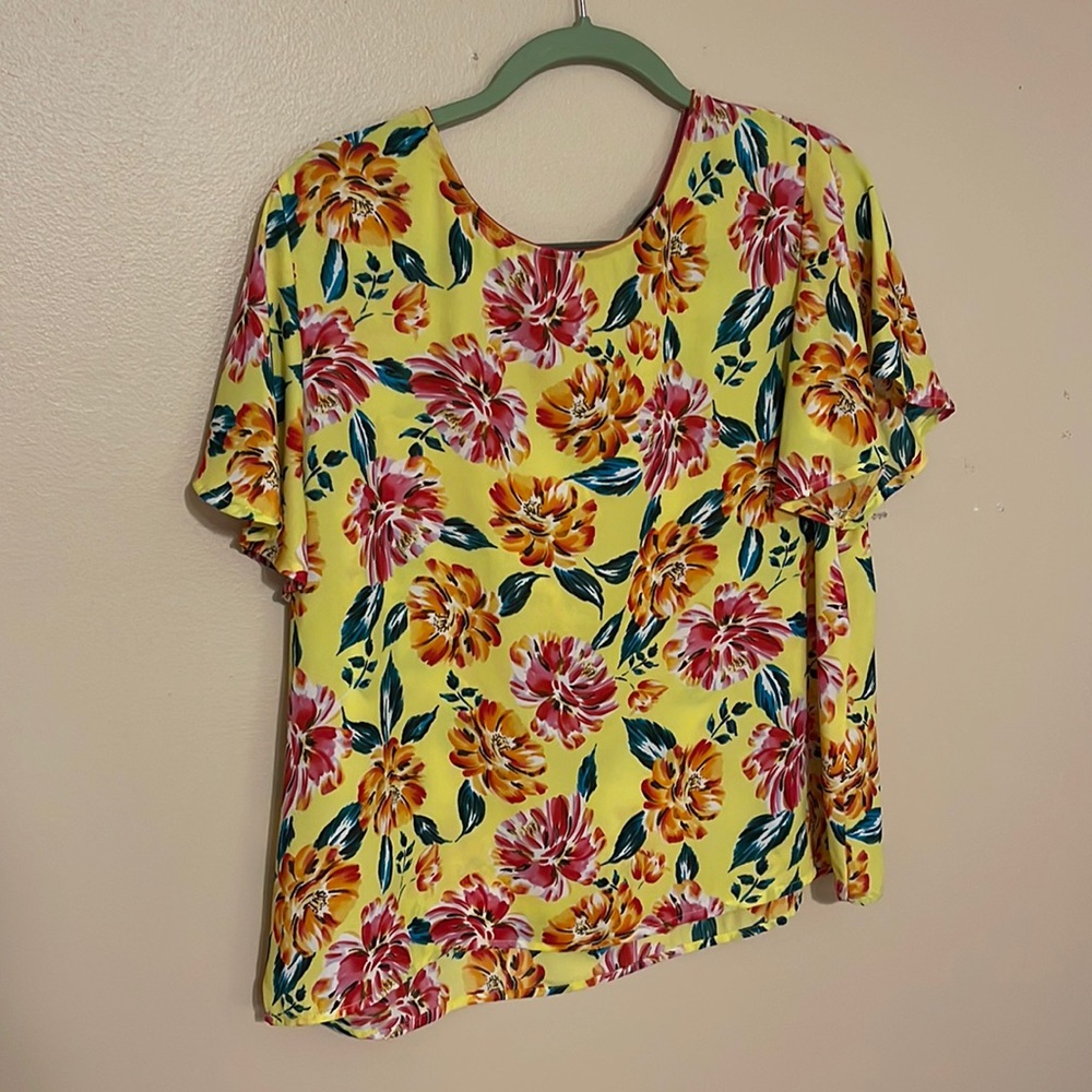 Women’s floral blouse